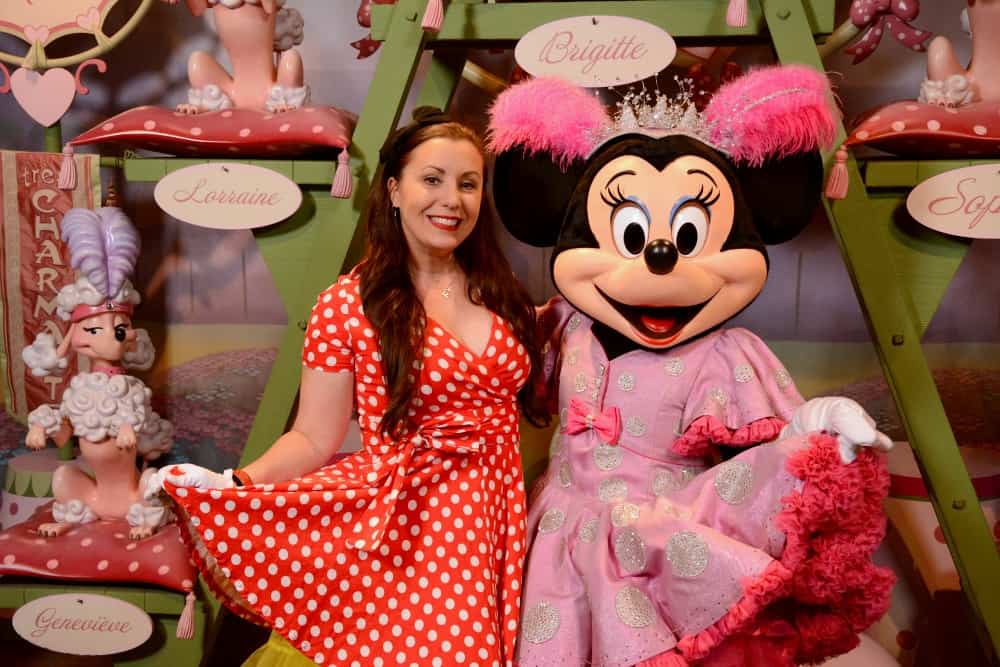 Where to find Magic Kingdom characters and Princesses: Minnie Mouse