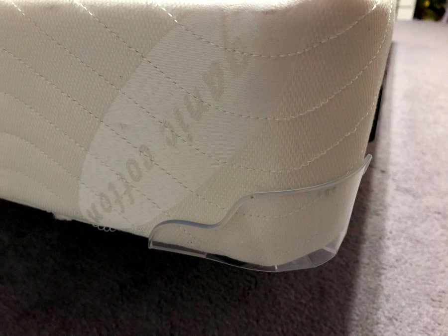 Saatva Mattress Review: corner protectors