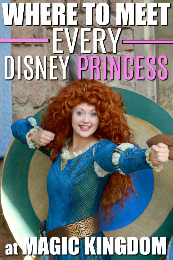 Need to know where ALL of the Disney Princess are located at Magic Kingdom? Here's a complete list of every Disney Princess at Magic Kingdom including locations and Fastpasses. #MagicKingdom #DisneyPrincess #Disney #DisneyCharacters #DisneyPrincess #DisneyWorld