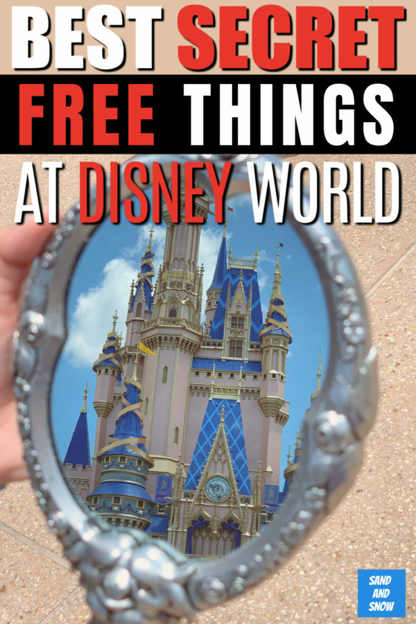 Want the scoop on the best SECRET free things at Disney World? From coins to in-park calls, here's my list of the top free things! #Disney #WDW #SecretDisney #FreeatDisney