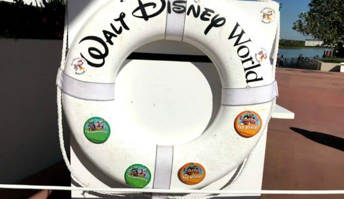 Best Secret Free Things at Walt Disney World: celebration buttons