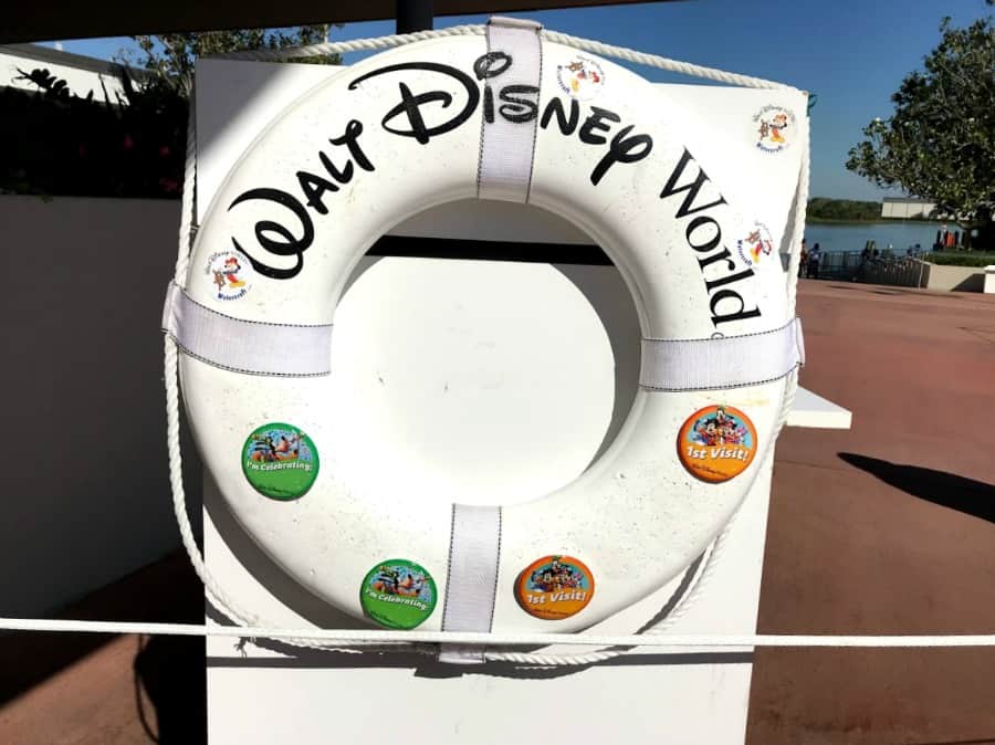 Best Secret Free Things at Walt Disney World: celebration buttons