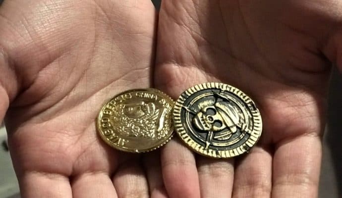 Best Secret Free Things at Walt Disney World: pirate coins at Pirates of the Caribbean
