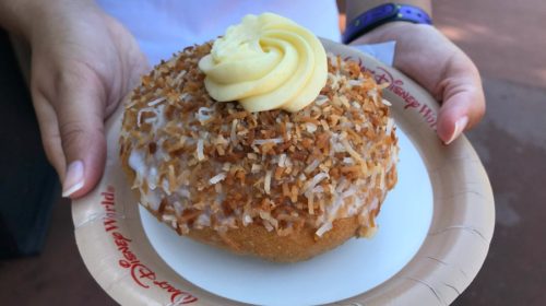 Is the Disney Dining Plan worth it? The School Bread at Norway Pavilion in Epcot. It definitely makes my top five list fore best Disney World snacks!