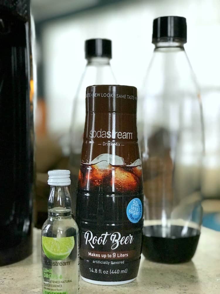Can you save money with SodaStream One Touch? Additional purchases including lime concentrate and root beer soda flavoring.
