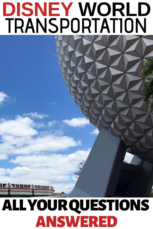 Ready to visit Walt Disney World but not so sure how its transportation system works? From where to catch it to what it costs, here's our definitive guide on Disney World transportation: your questions answered! #Disney #DisneyWorld #FamilyTravel #WaltDisneyWorld #Orlando #Florida #FamilyVacations #DisneyTransportation