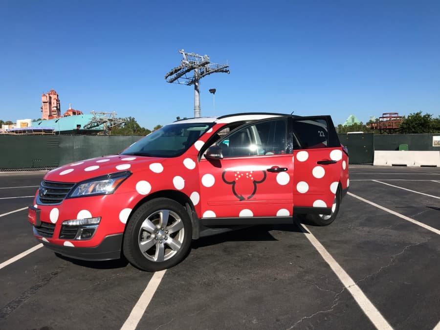 How to use Disney World transportation: Lyft Minnie Vans