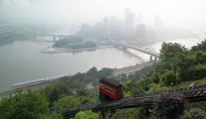 Ultimate One Day in Pittsburgh Itinerary: Duquesne Incline at Mount Washington