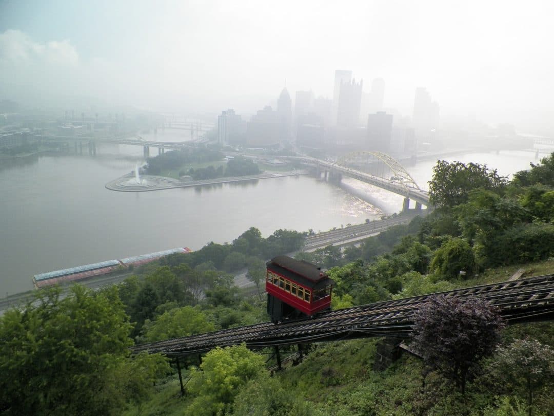 Ultimate One Day in Pittsburgh Itinerary: Duquesne Incline at Mount Washington