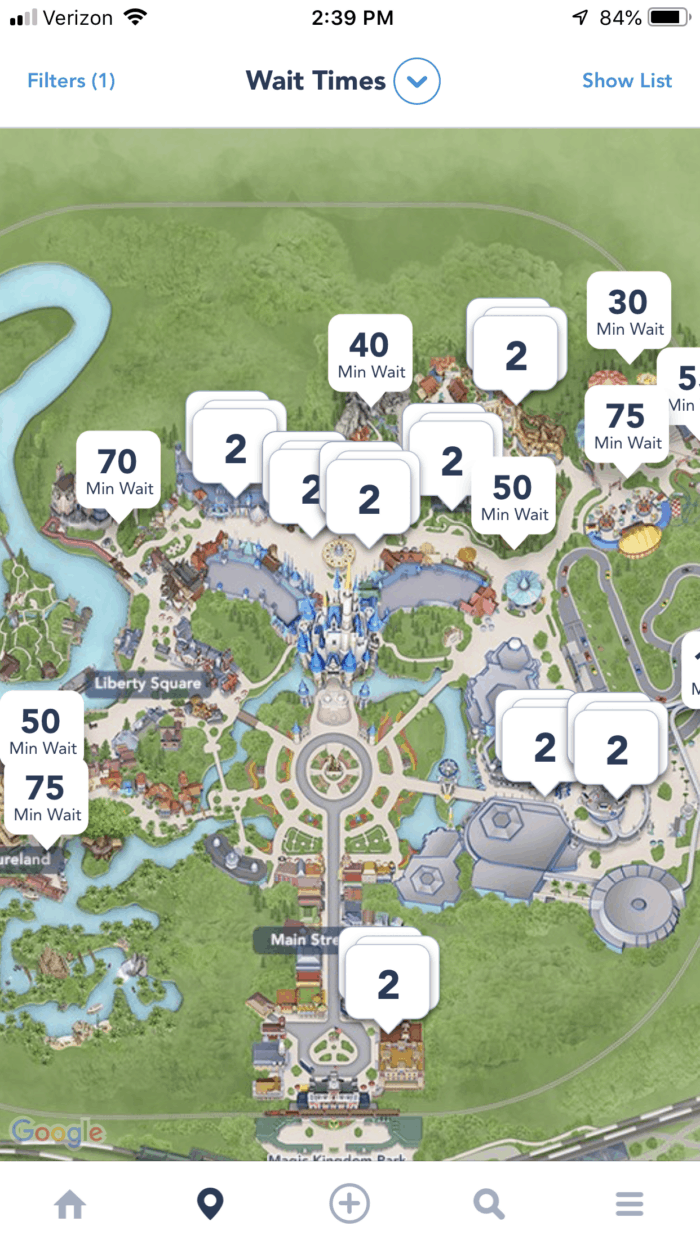 My Disney Experience Tips and Tricks: ride and attraction wait times