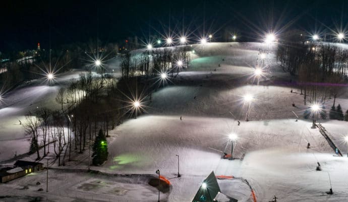 First Timer’s Guide to Seven Springs: night skiing