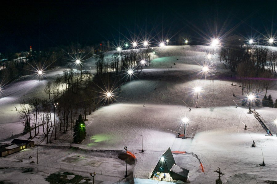 First Timer’s Guide to Seven Springs: night skiing