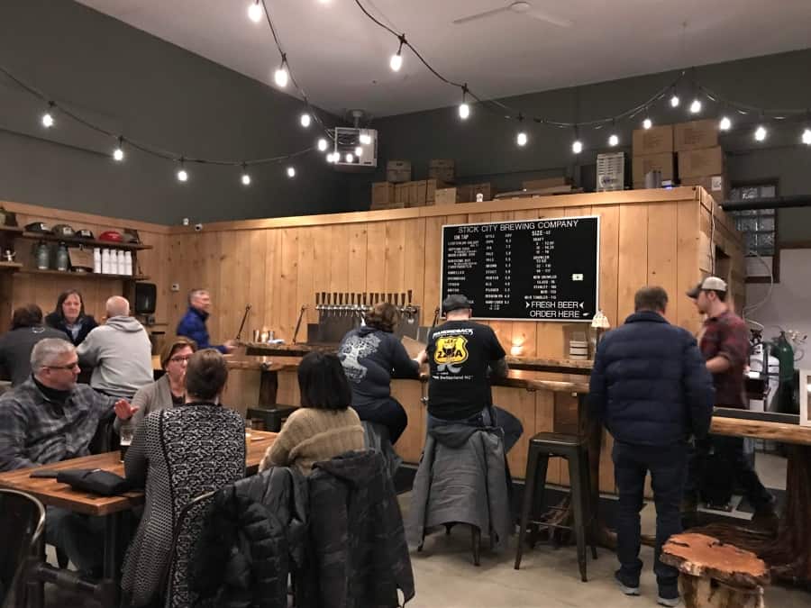 Butler County Beer Circuit Passport to Hoppiness: Stick City Brewing Interior