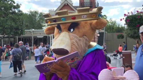 best characters that walk around Magic Kingdom at Disney World: Prince John