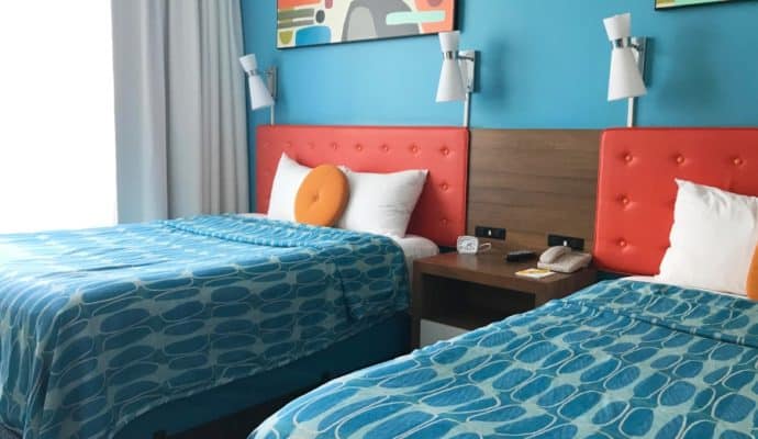 Universal Orlando Hotel Benefits and Perks Cabana Bay Guest Rooms