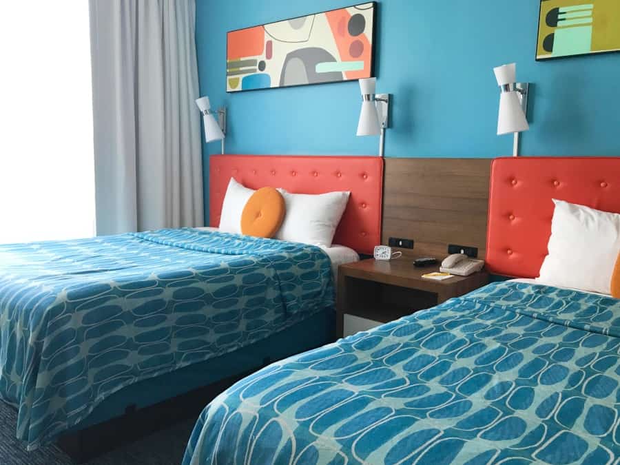 Universal Orlando Hotel Benefits and Perks Cabana Bay Guest Rooms