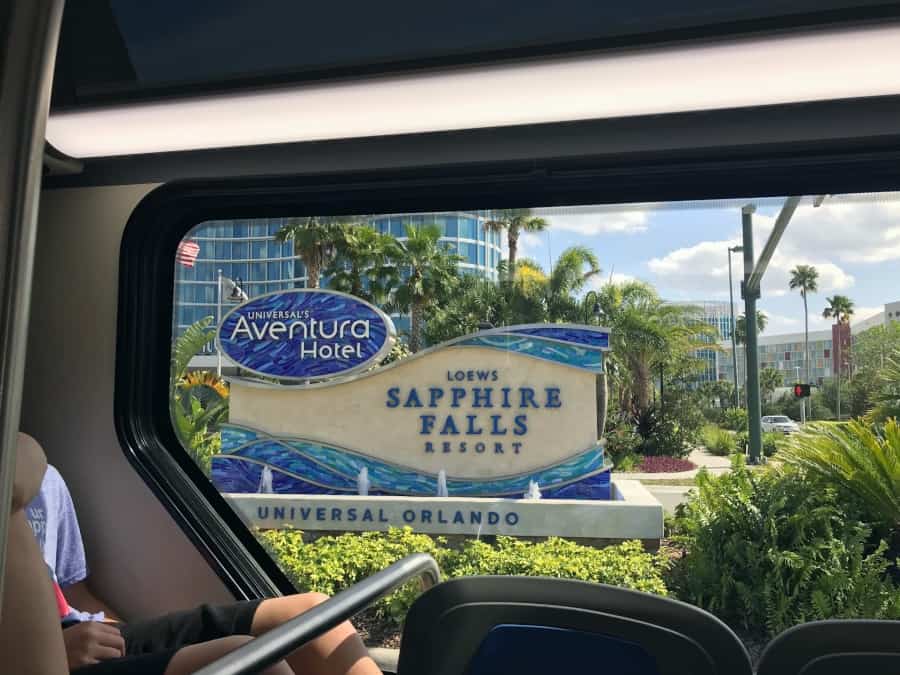 Universal Orlando Hotel Benefits and Perks: Bus Transportation to and from hotels
