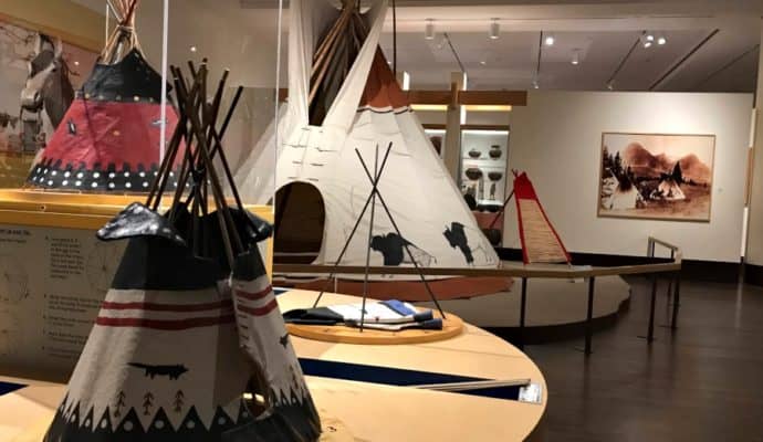Best Museums in Indianapolis for Families: Eiteljorg teepee
