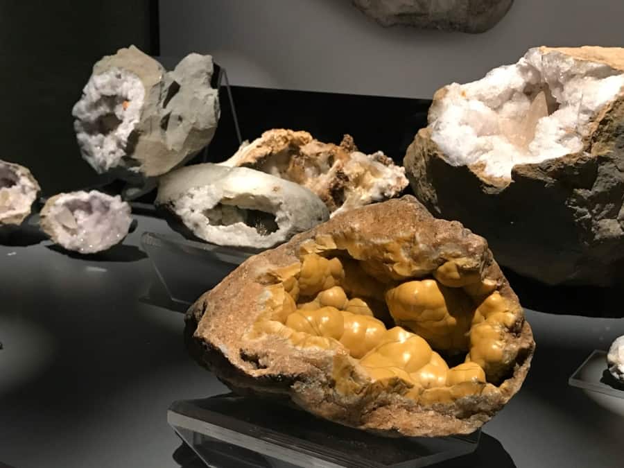 Best Museums in Indianapolis for Families: Indiana State Museum geodes