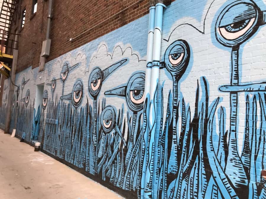 Best outdoor activitie sin Fort Wayne: Alleyway Murals