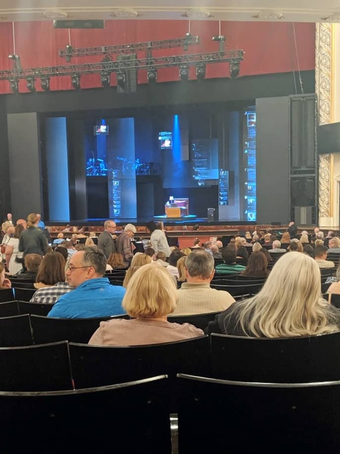 Dear Evan Hansen in Pittsburgh Heinz Hall stage