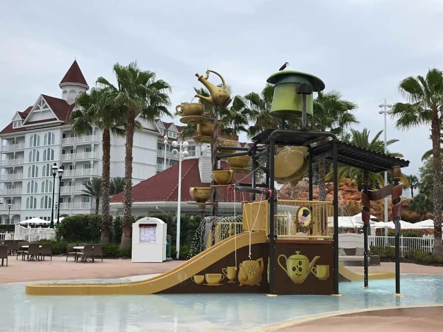 perks of resort hopping at disney world grand floridian pool slide