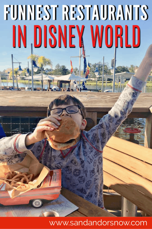 Looking for all the fun on your next Disney World vacation? From awesome themes to one-on-one character interaction, here are the top fun restaurants at Disney World! #Disney #DisneyDining #WDW #DisneyWorld #FamilyTravel #Orlando #Florida