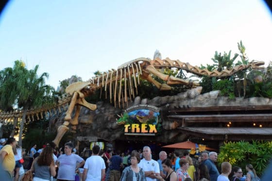 Best fun restaurants at Disney World: T-Rex Restaurant Disney springs