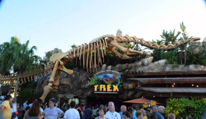 Best fun restaurants at Disney World: T-Rex Restaurant Disney springs