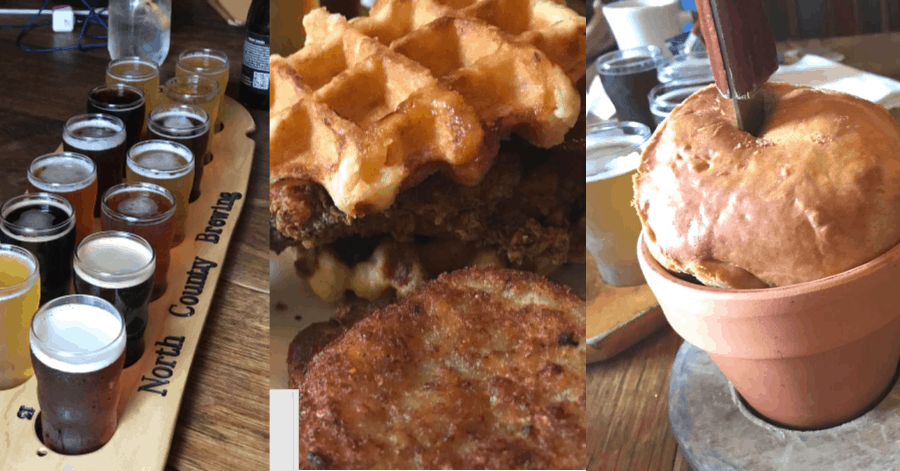 Fun things to do in Butler County, PA: dining at North Country brewing