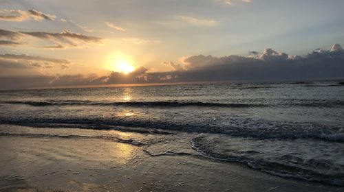 Sunrise on St. Simons Island, GA.