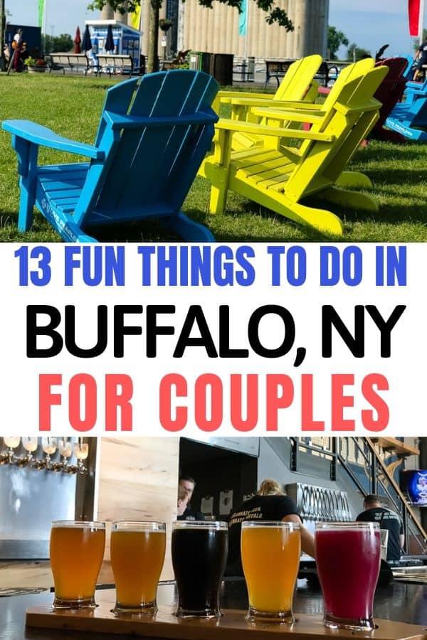 Headed to Buffalo, NY, and ready to hit the hot spots? From delicious dining options to where to stay, here are 13 incredibly fun things to do in Buffalo, NU for couples! #VisitBuffalo #ILOVENY #CouplesTravel #BuffaloNY #CouplesGetaways