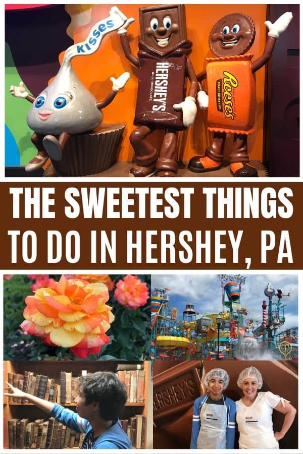 Headed to Hershey, PA, and looking for all the fun? From chocolate creations to caverns, here are the 12 sweetest things to do in Hershey, PA! #VisitHershey #VisitHarrisburg #FamilyTravel #VisitPA #Pennsylvania 