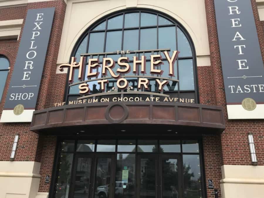 Sweetest things to do in Hershey, PA, for families: Hershey Story Museum exterior