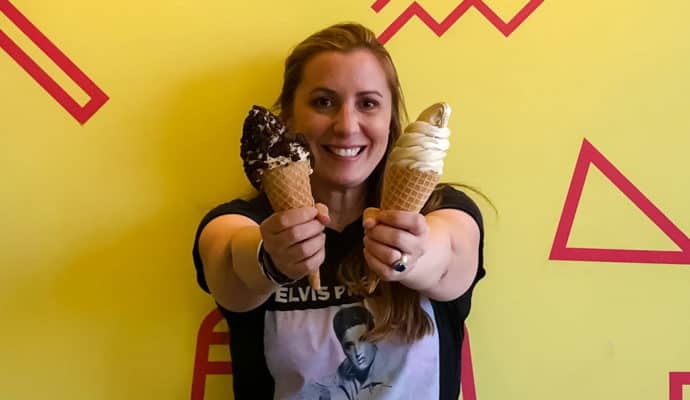 Fun things to do in Buffalo, NY for couples:  Churn Ice Cream