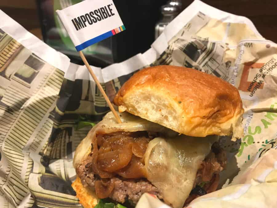 Wahlburgers Pittsburgh Robinson: The Impossible burger