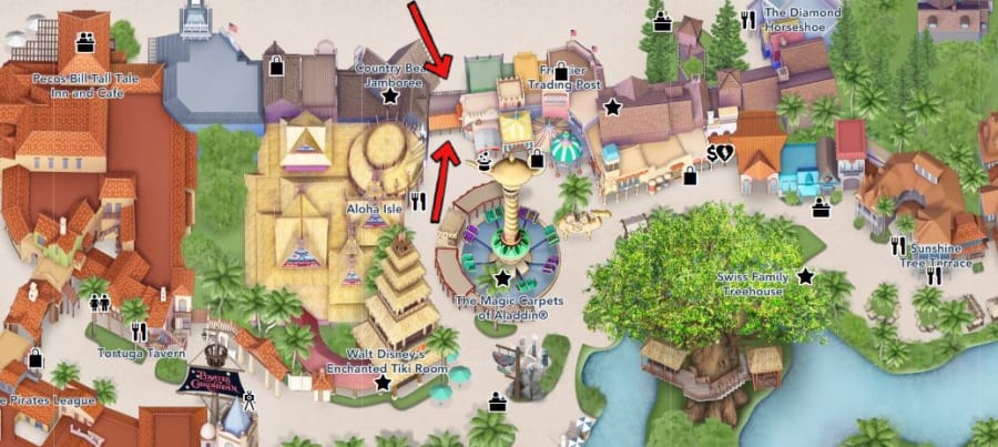 Best Magic Kingdom Shortcuts: Adventureland to Frontierland