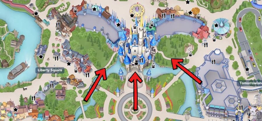 Best Magic Kingdom Shortcuts: Cinderella Castle