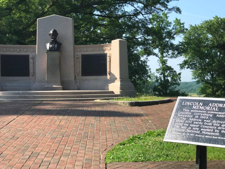 fun things to do in Gettysburg with kids: Lincoln Address Memorial