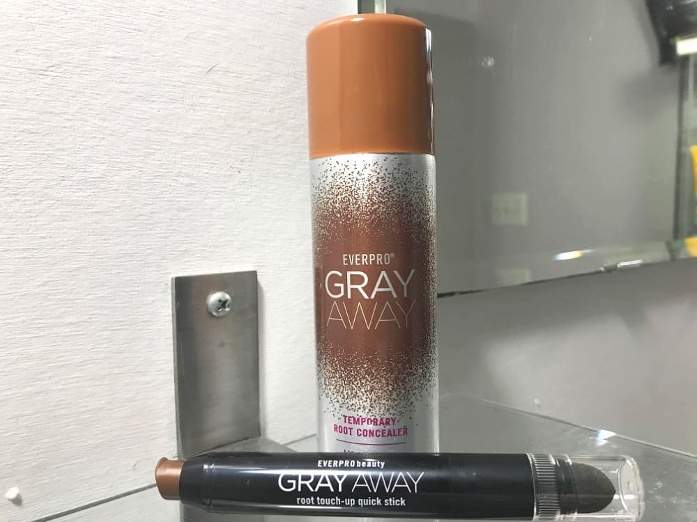 Gray Away Spray Review: Spray and Stick