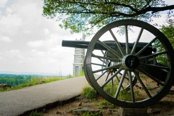 fun things to do in Gettysburg with kids: Gettysburg Battlefield Walk.
