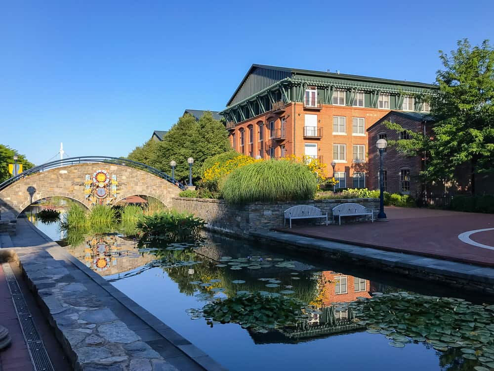 Best things to do in Frederick, MD for date night: Carroll Creek