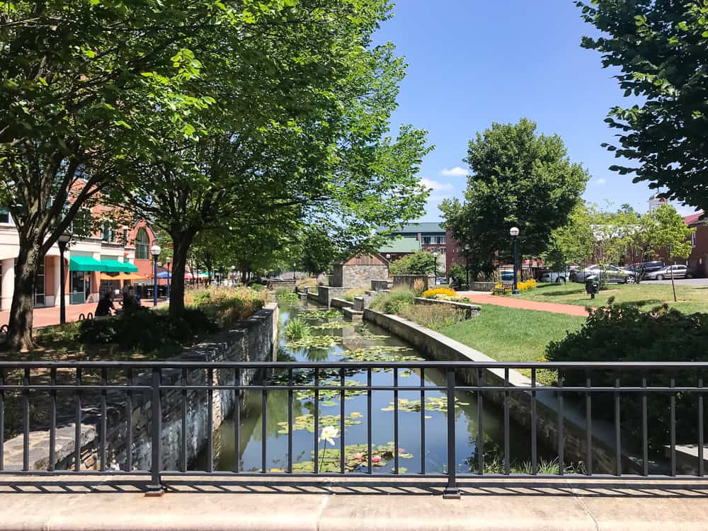 Best things to do in Frederick, MD for date night:: Carroll Creek