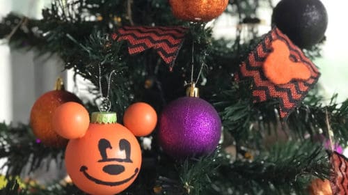 DIY Disney Halloween Ornaments_ Mickey Jack-o’-Lantern
