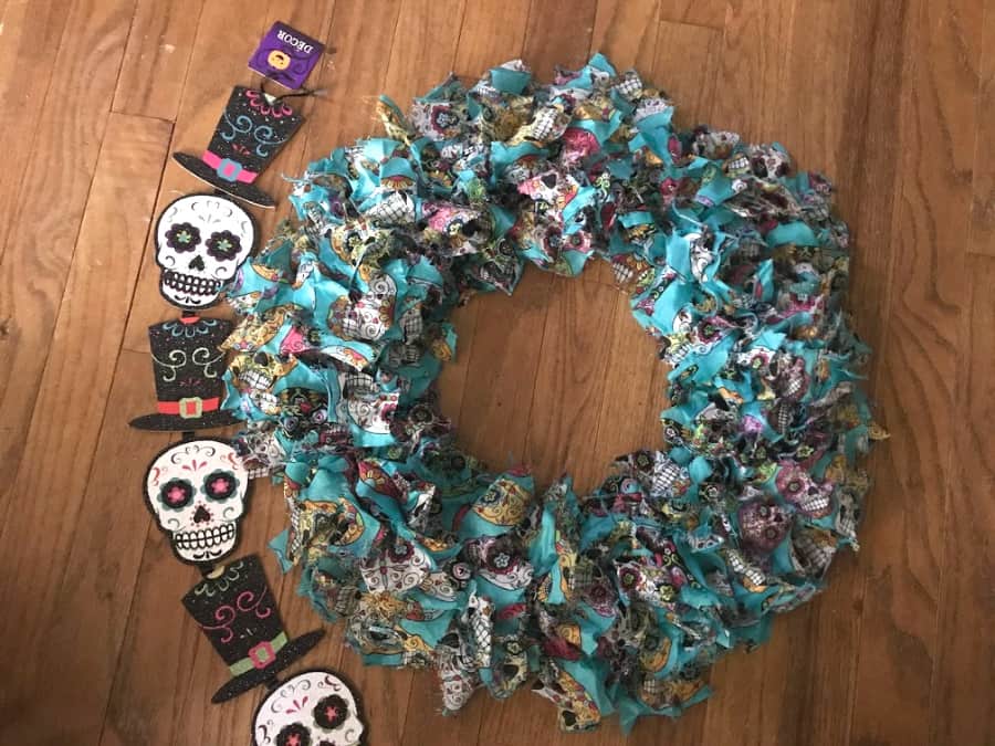 Day of the Dead Wreath DIY