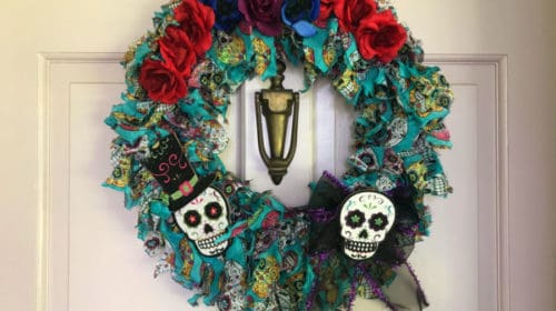 Day of the Dead Wreath DIY