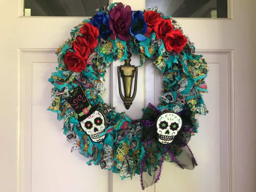 Day of the Dead Wreath DIY