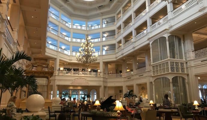 Grand Floridian Resort lobby