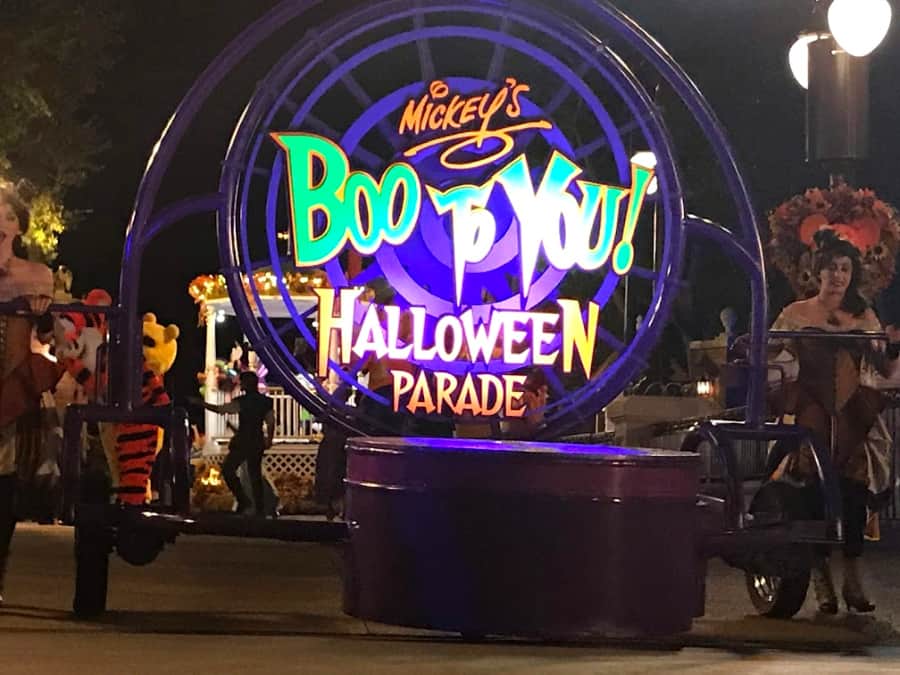 must-dos at Mickey's Not-So-Scary Halloween Party at Disney World: Boo to You! Halloween parade