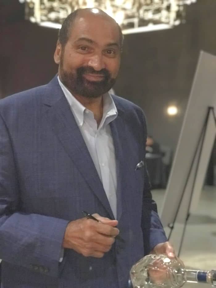 2019 Pittsburgh Whiskey Festival: Franco Harris with Comasario Tequila